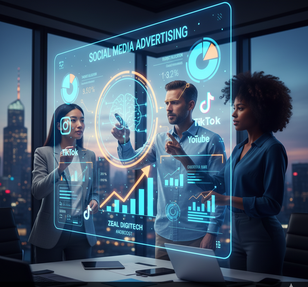 Social media advertising