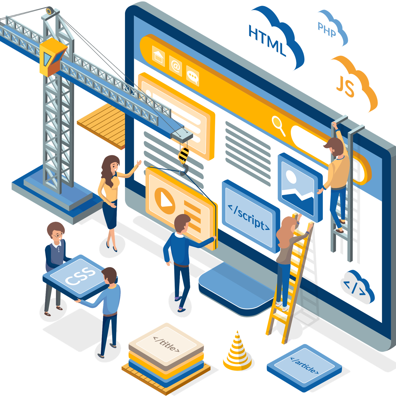 html web development